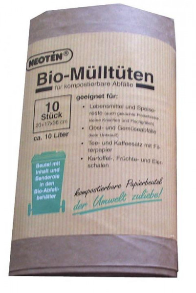 Bio-Mülltüten 10 Stück