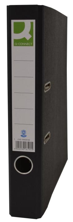 1 Ordner schmal 5 cm A4 Wolkenmarmor Schwarz Aktenordner Schlitzordner