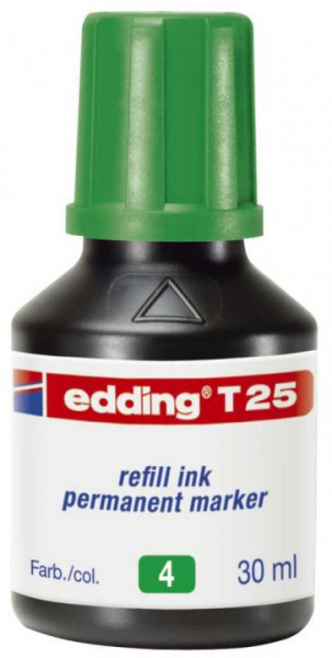 Edding T25 Nachfülltusche für Permanentmarker grün