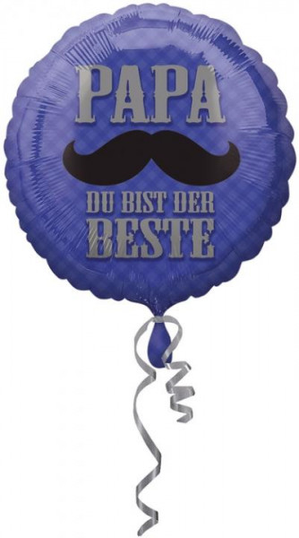 FOLIENBALLON_PAPA_DU_BIST_DER_BESTE