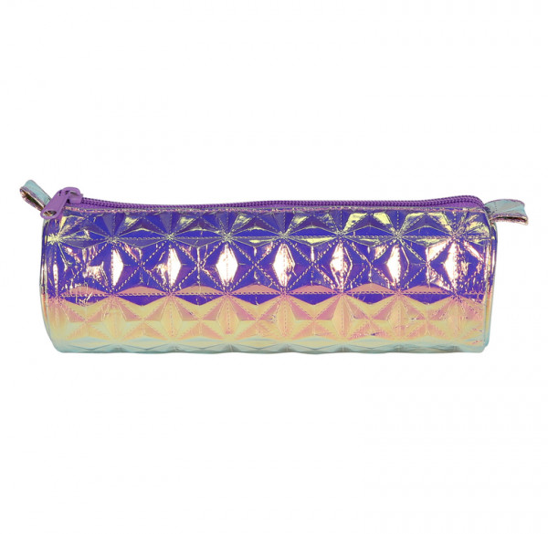 Schlampermäppchen Regenbogenfarben lila