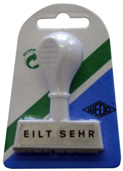 Wedo Stempel Eilt sehr