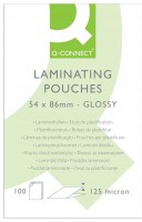 512323-Q-CONNECT-Laminierfolientaschen-125-mym-54-x-86mm-100 512323-Q-CONNECT-Laminierfolientaschen-125-mym-54-x-86mm-100