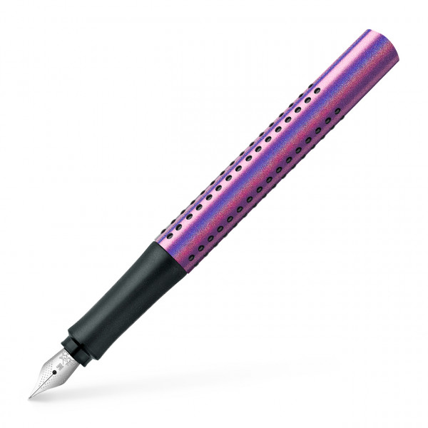 Faber-Castell Füllhalter Grip Glam Edition M violett