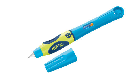 Pelikan Griffix Füllhalter für Linkshänder & Schreibanfänger Neon Fresh Blue