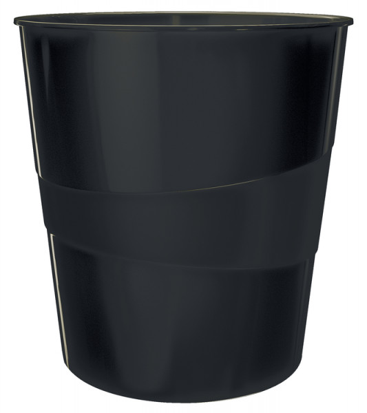 Leitz Papierkorb Recycle 15 Liter schwarz