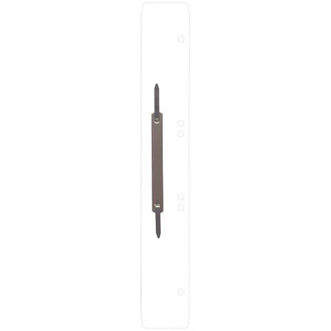 Heftstreifen aus Kunststoff lang 45 x 310mm 25 Stück weiß
