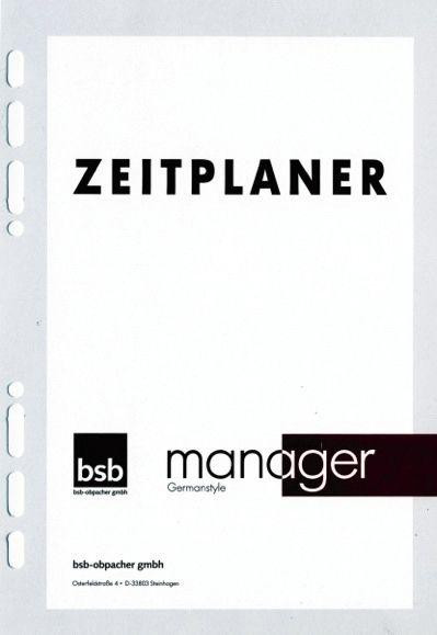 bsb Ersatzeinlage Kompakt A6 komplett Set