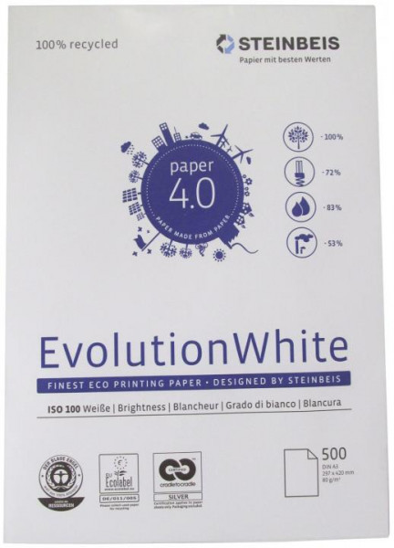 Steinbeis Evolution white Druckerpapier A3