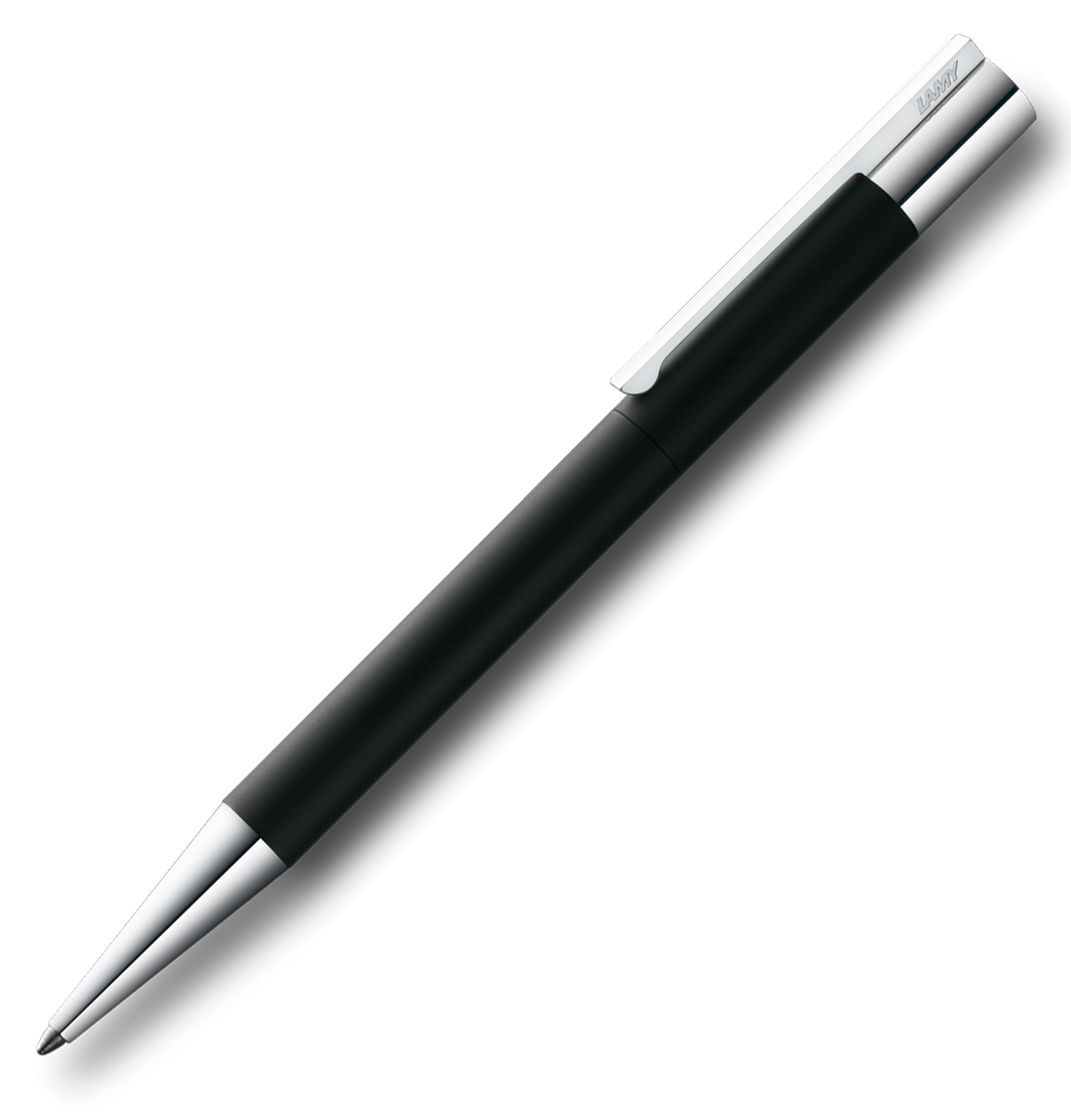 Lamy Kugelschreiber Scala – Edelstahl Mattschwarz, Mit Laser-Gravur Option