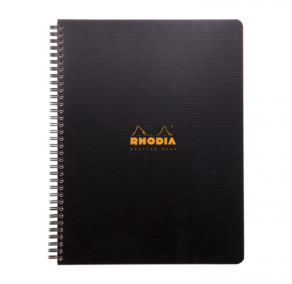 Rhodia Meeting Book A4+ schwarz