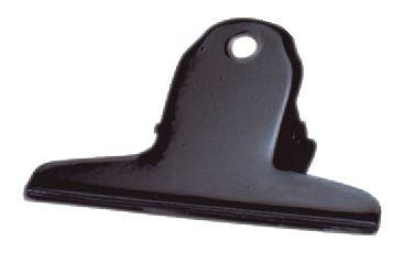 Alco Briefklemmern - Metall Lackiert, 75 Mm, Klemmvolumen 25 Mm, 10 Stück Schwarz - Image 2