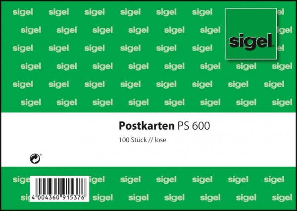 sigel Postkarten PS600 100 Stück