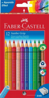 Farbstifte Jumbo Grip mit Spitzer 12er Etui Farbstifte Jumbo Grip mit Spitzer 12er Etui