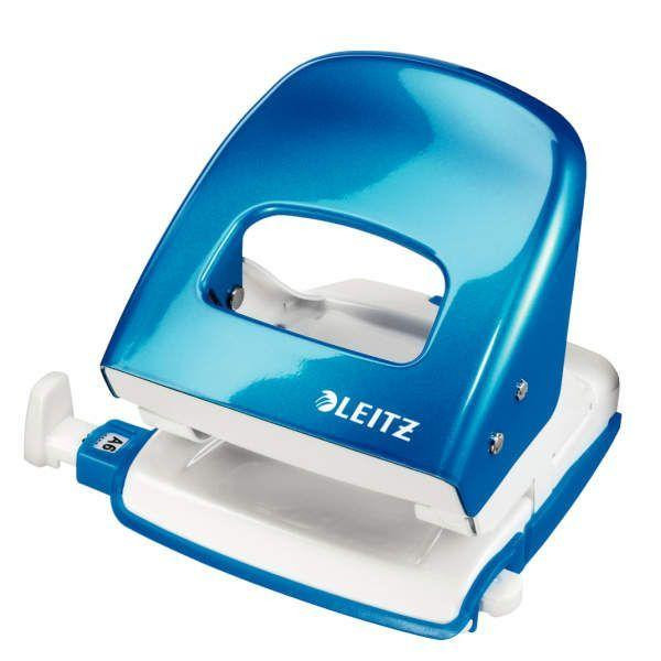 LEITZ Bürolocher blau metallic