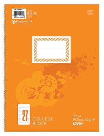 Ursus Weiss Heft + Block, Collegebook (A4, Liniert) - Bild 3