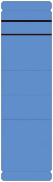 Q-CONNECT-Ordner-Rueckenschilder-lange-und-breit blau